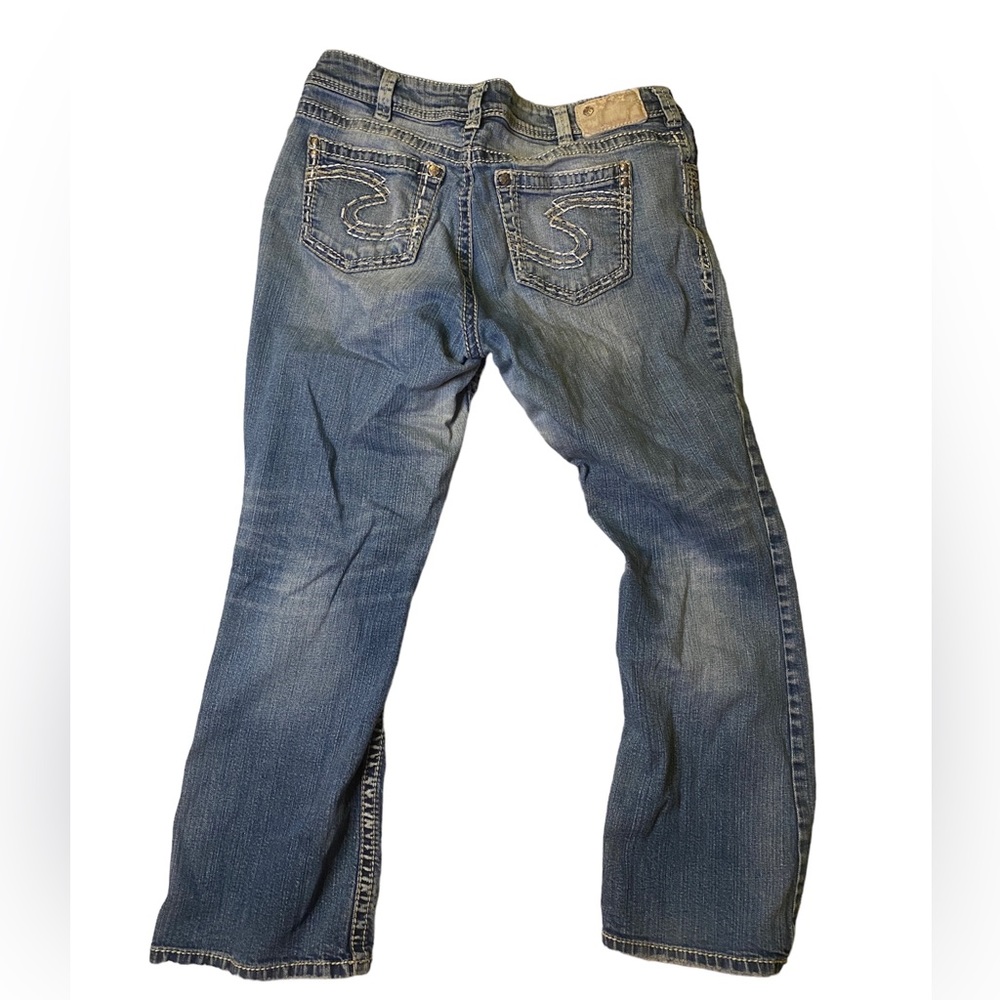 Silver Suki Ladies Jeans size 14 L 30